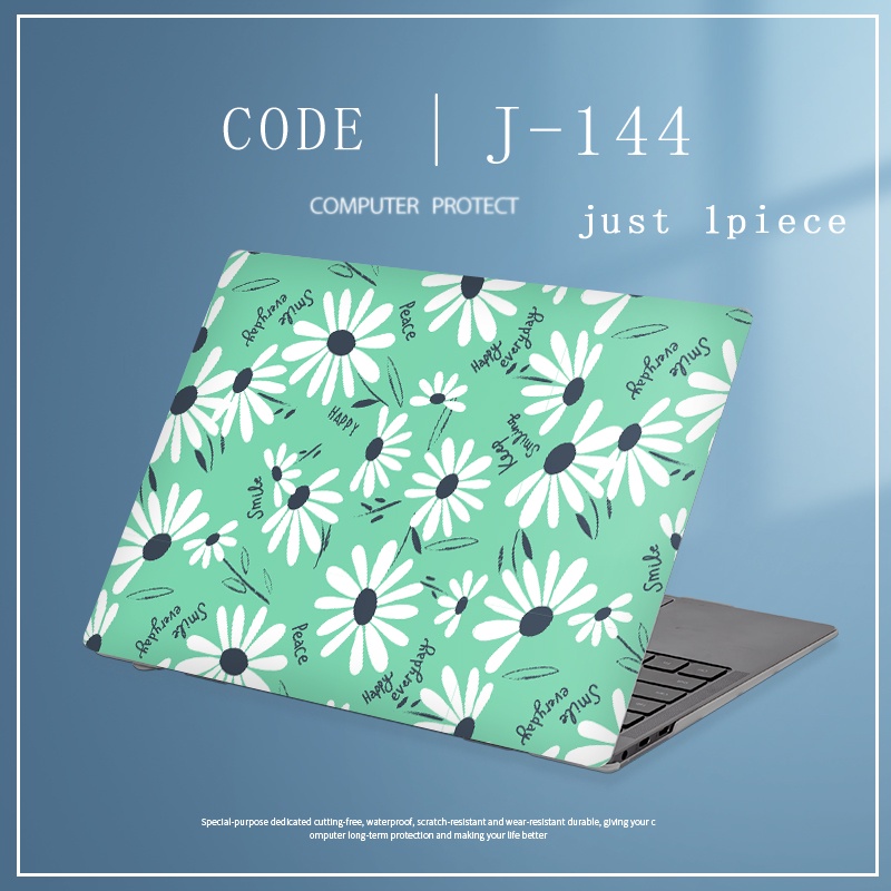 1pc Skin Cover Pelindung Notebook Stiker Laptop Potongan Bebas Universal Untuk Semua Ukuran MacBook/HP/Acer/Dell/ASUS/Lenovo