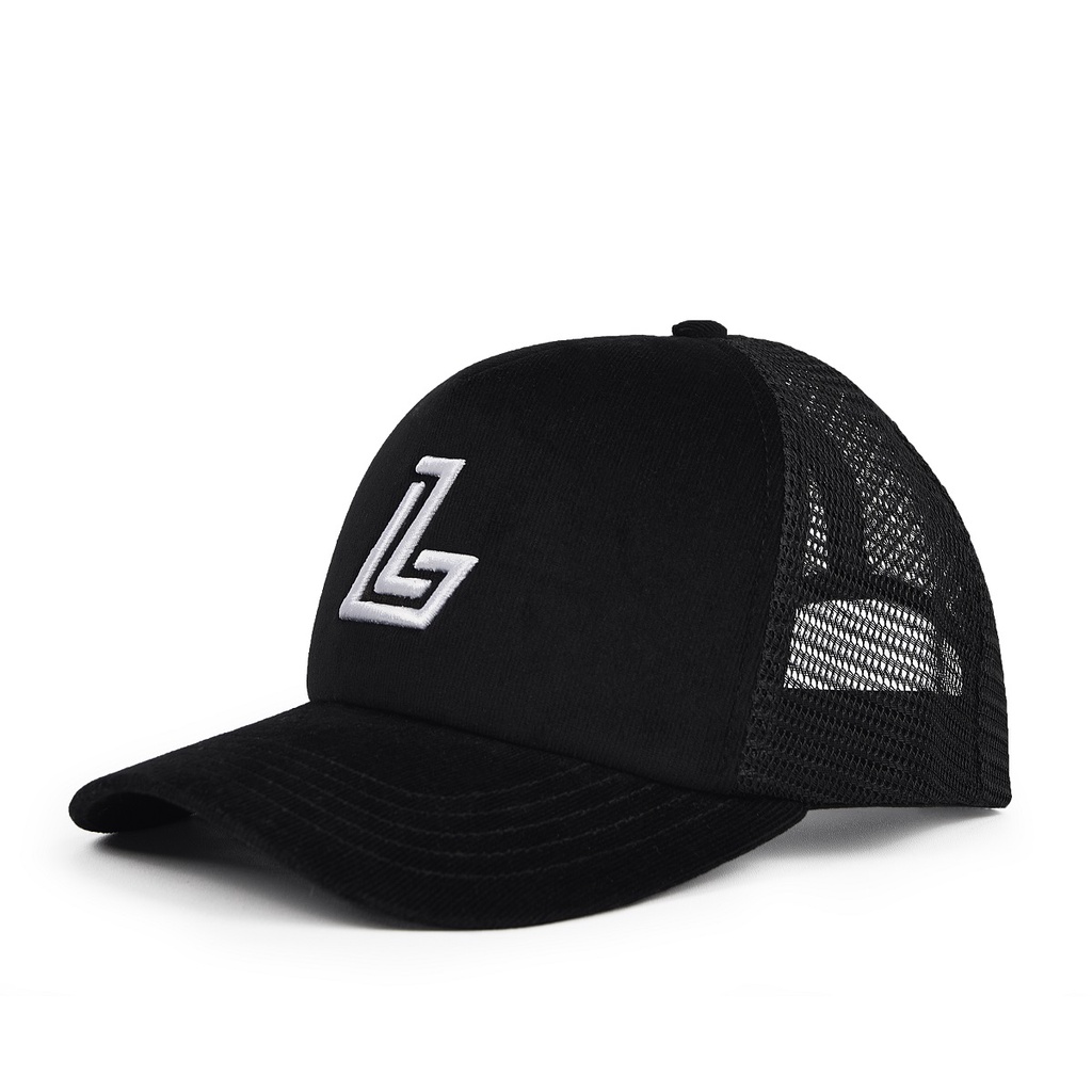 LOOKBACK TOPI TRUCKER VIBE WITH LOGO