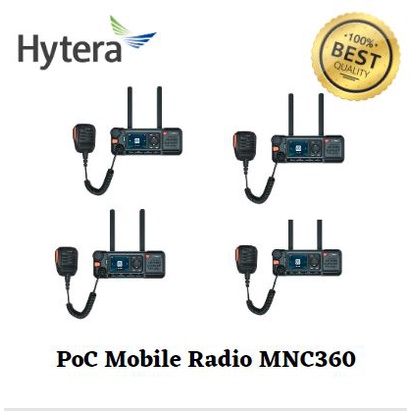 Hytera PoC Mobile Radio MNC360 (4pcs)