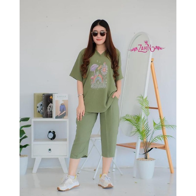 Nadin Set VOL.1 BY Zahin Collection // one set terbaru Zahin Collection // Bisa COD