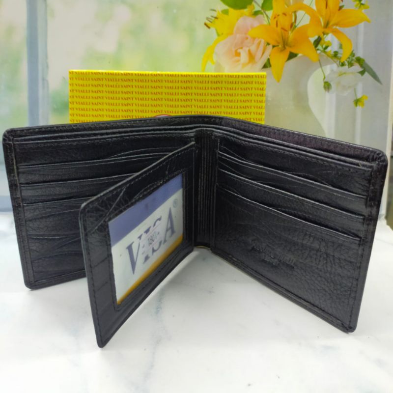 Dompet kulit pria dompet lipat pria VIALLI