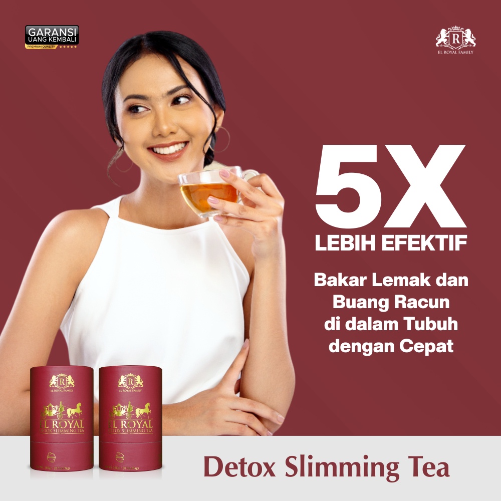 El Royal Detox Slimming Tea - Teh Detox 1 Pcs