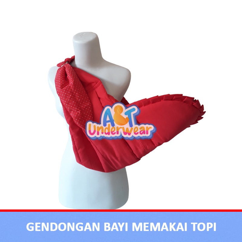 AT133-Gendongan Bayi Pinggir Besar/Alat gendong bayi model samping