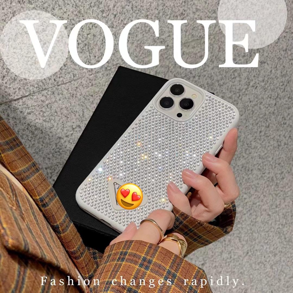 Case bling berlian FJ02 mewah gaya eropa amerika for iphone 12 13 14 Pro Max 14+ Plus 14Plus DY18