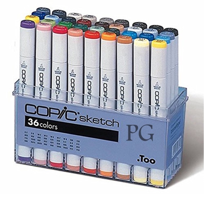 

Copic Sketch Marker Set 36 Basic Colour