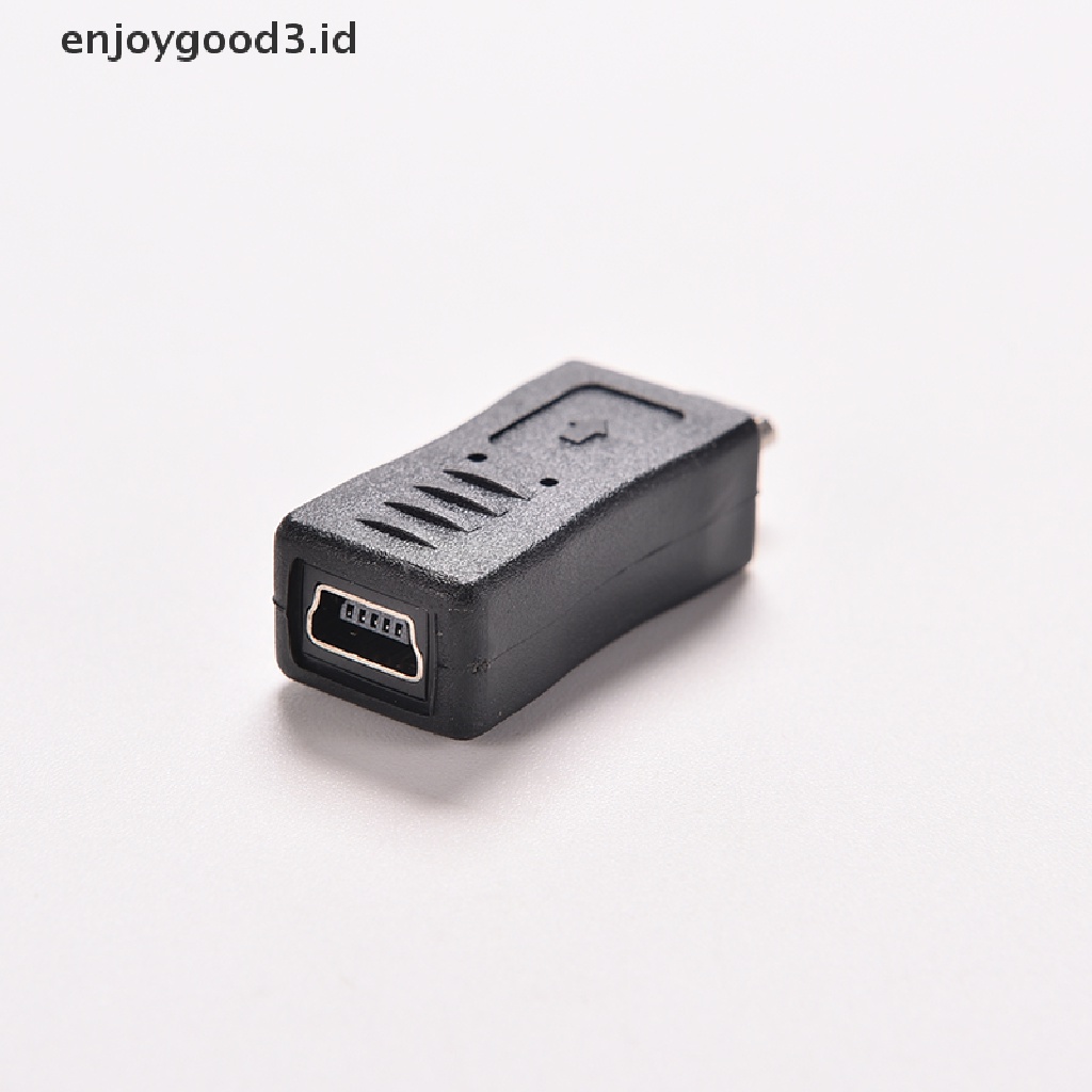 Adapter Konverter Konektor Charger / Data Mini USB Female Ke Micro USB Male F / M 1