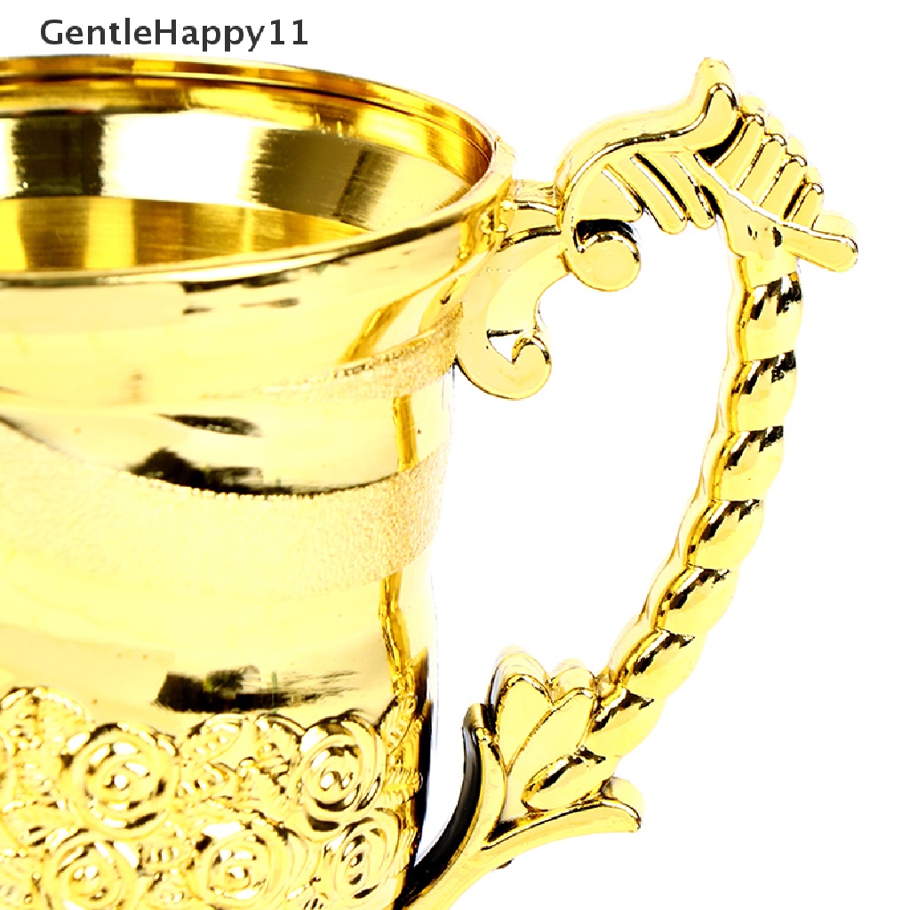 Gentlehappy 1pc Trofi Penghargaan Warna Emas Untuk Anak Sekolah