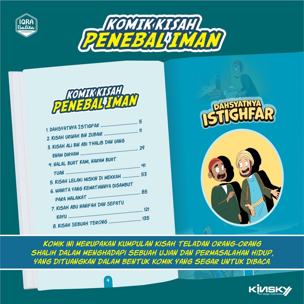 KOMIK KISAH PENEBAL IMAN KINSKY