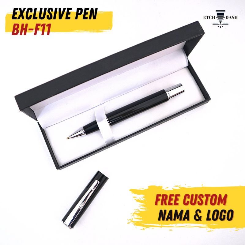 

Pulpen Eksklusif Souvenir Hadiah Free Custom Nama Dan Logo - Pulpen Mewah Untuk Promosi - Exclusive Pen BH-F11