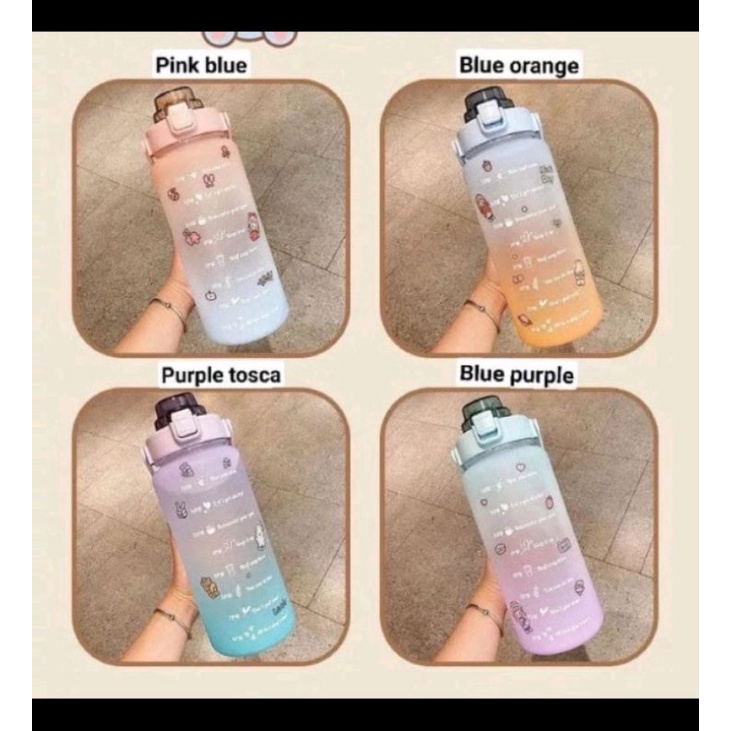 botol minum viral 2liter