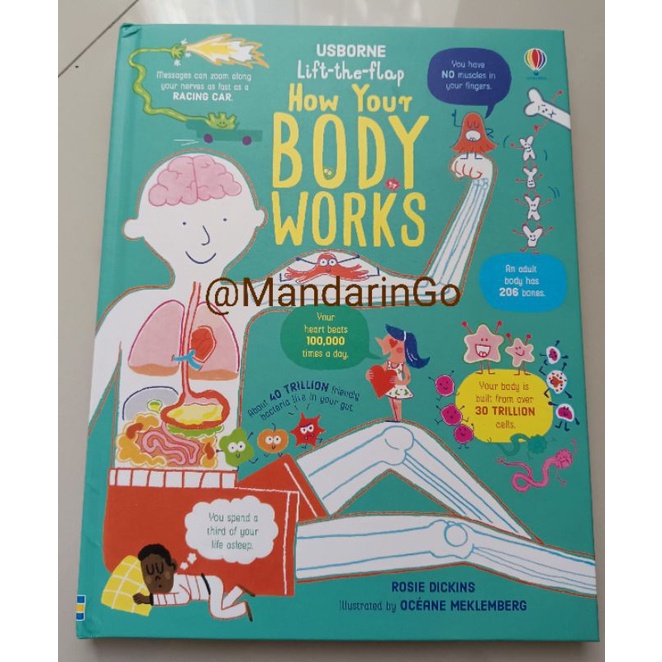 Buku Question & Answer (How does body work) - flap English book import