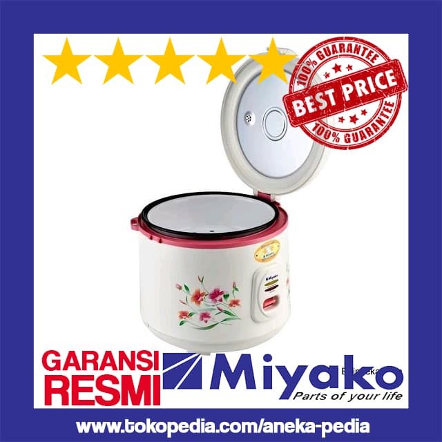 AKPA Miyako Rice Cooker Magic Com Magicom MCM507 MCM 507 -Pink 1 8 Liter