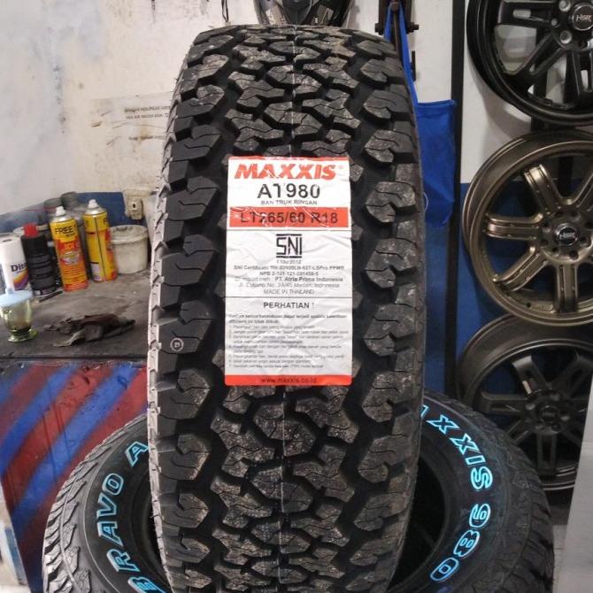 Sale promo ban maxxis ring 18 standar pajero fortuner type bravo at