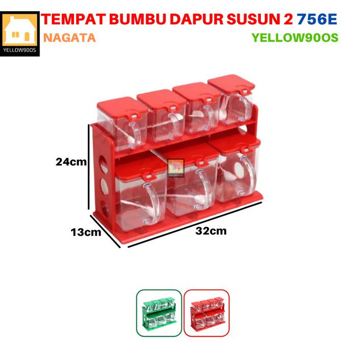 Tempat Bumbu Susun 2 Kitchen Set 756 E Nagata