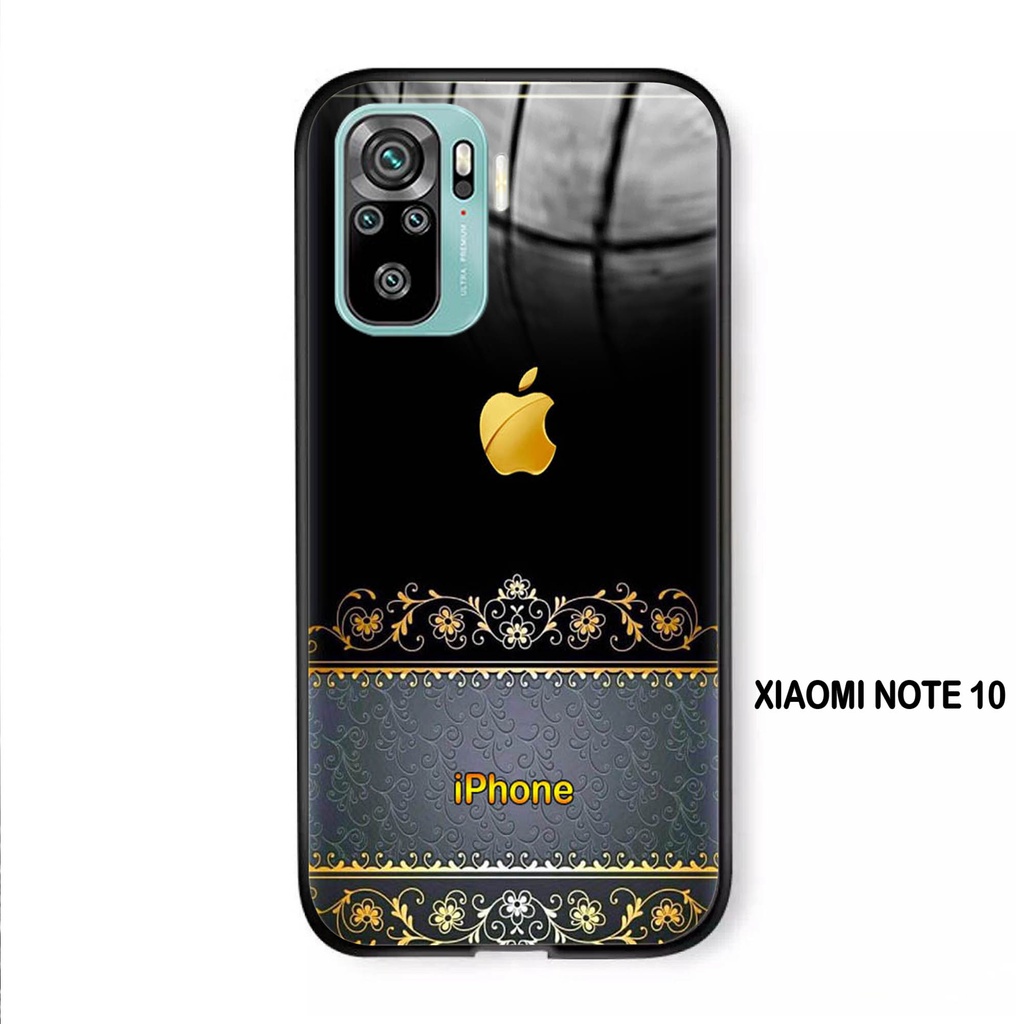 Softcase Kaca XIAOMI REDMI NOTE 10  - Case Handphone XIAOMI REDMI NOTE 10 [T31]