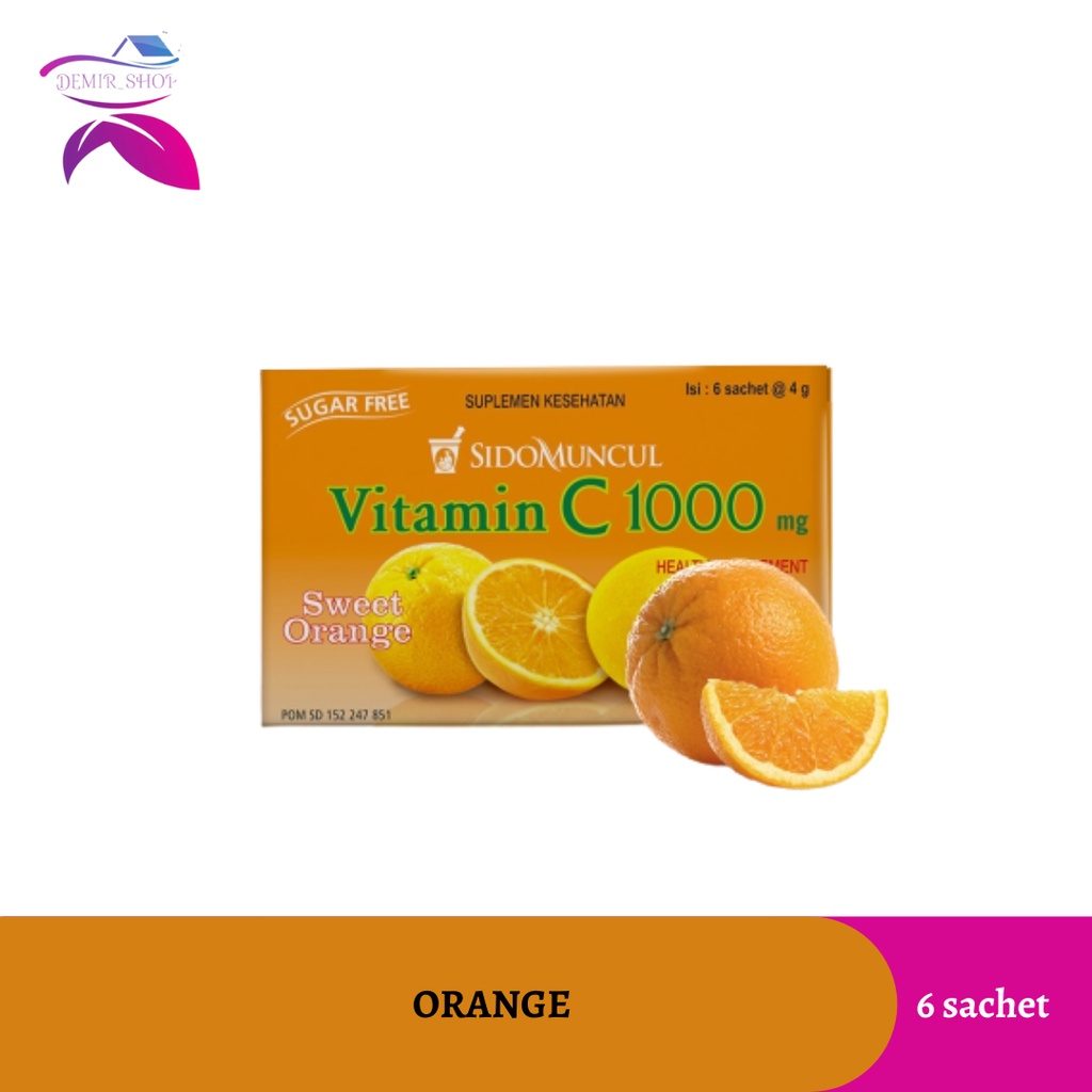 Vitamin C 1000 Sido Muncul / Untuk Menjaga Daya Tahan Tubuh