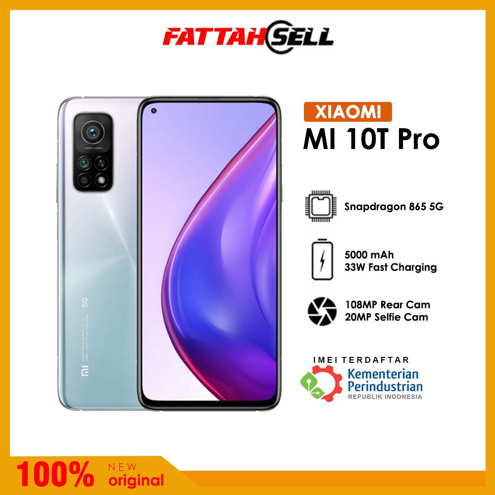 XIAOMI MI 10T PRO 5G 8/128 GB NEW - GARANSI RESMI