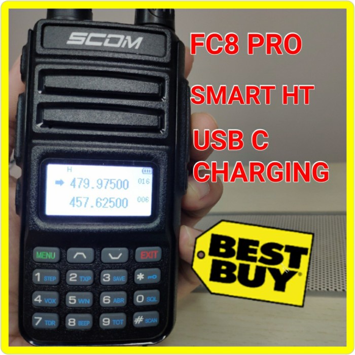 Ht Scom Fc8 Pro Ht Dual Band Jaman Now Support Usb C Charging