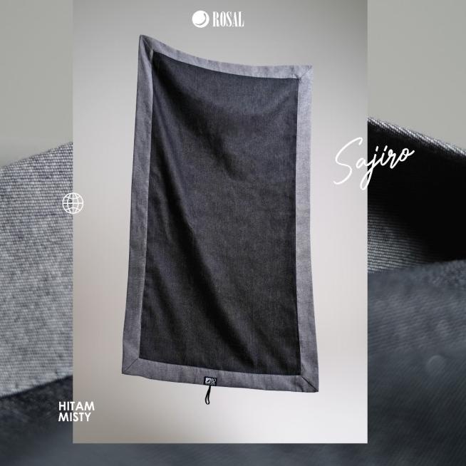 Rosal Sajiro Sajadah Polos Sajadah Sajadah Kecil - Hitam