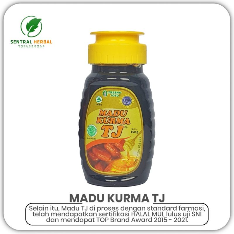 

Madu Kurma TJ Tresno Joyo Berat Isi 150 Gram