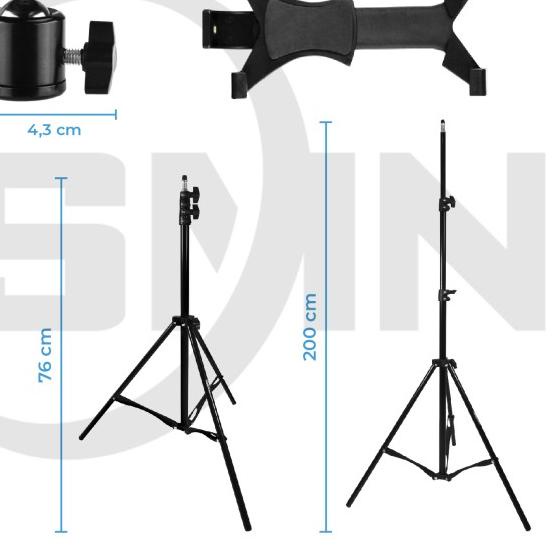 stand holder tablet tripod lightstand