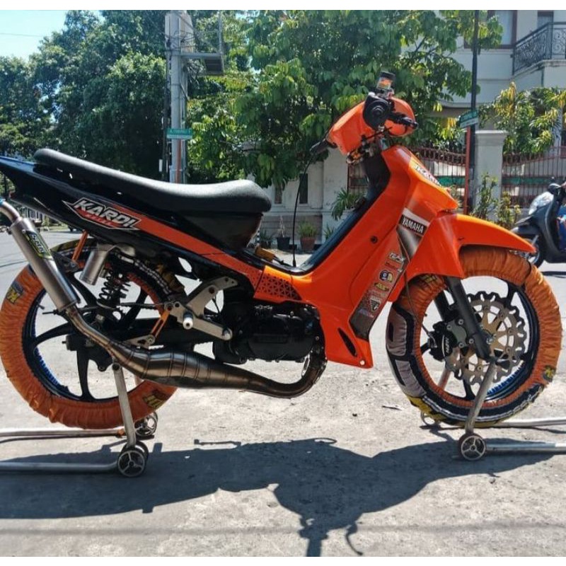 Knalpot Smr Original Jogja FIZR FORCE1 Underbone 116CC Stainless Saiful Muffler Original Jogja