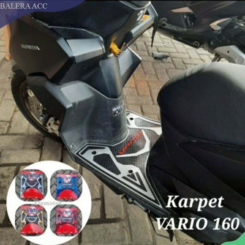 Karpet Vario 160 Pijakan kaki Vario 160 Alas kaki Vario 160 Gookem