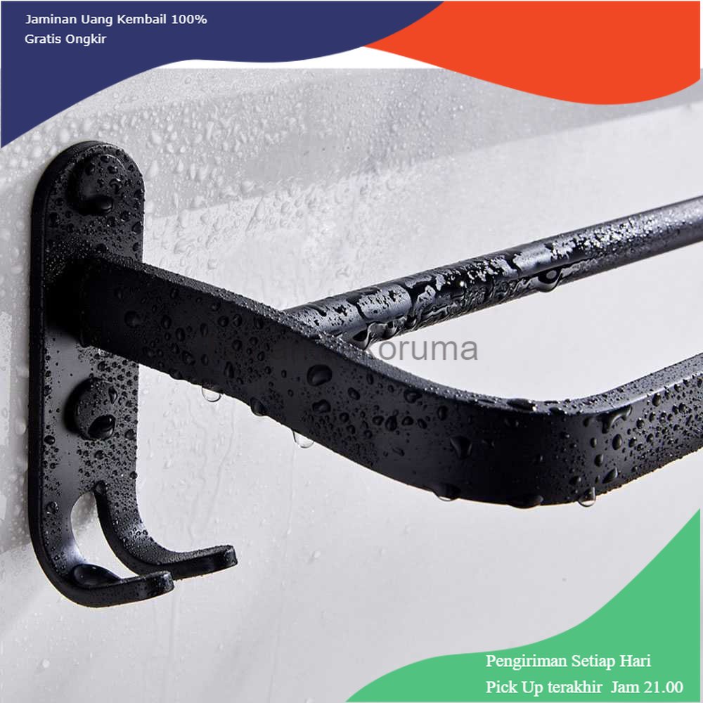 TD - PR XUANXIN Rak Gantungan Handuk Kamar Mandi Bathroom Towel Holder Hook - TKLJ004