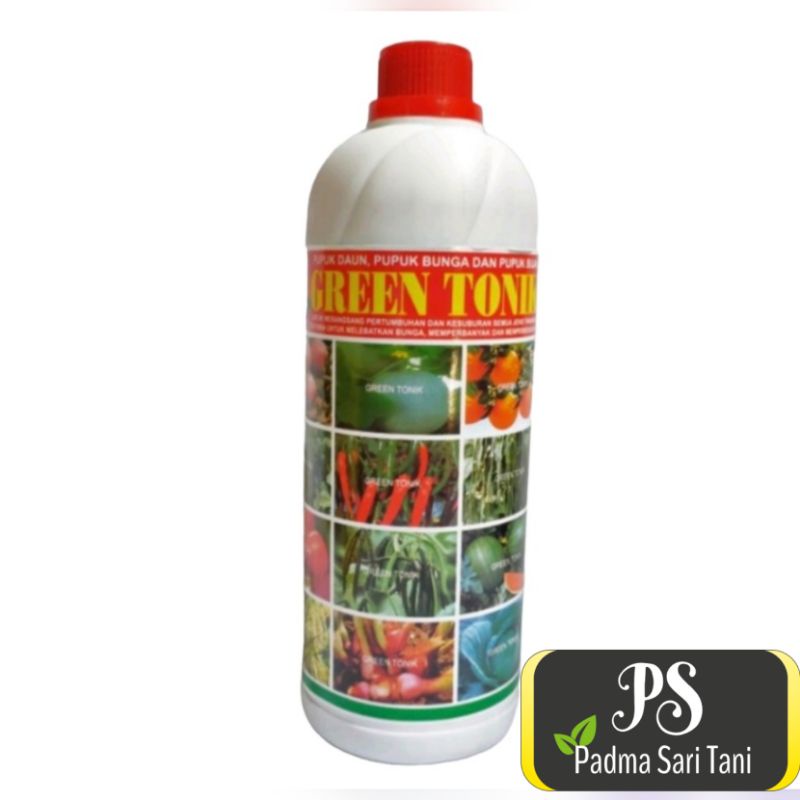 PUPUK CAIR GREEN TONIK 1L |PUPUK PERANGSANG KESUBURAN TANAMAN