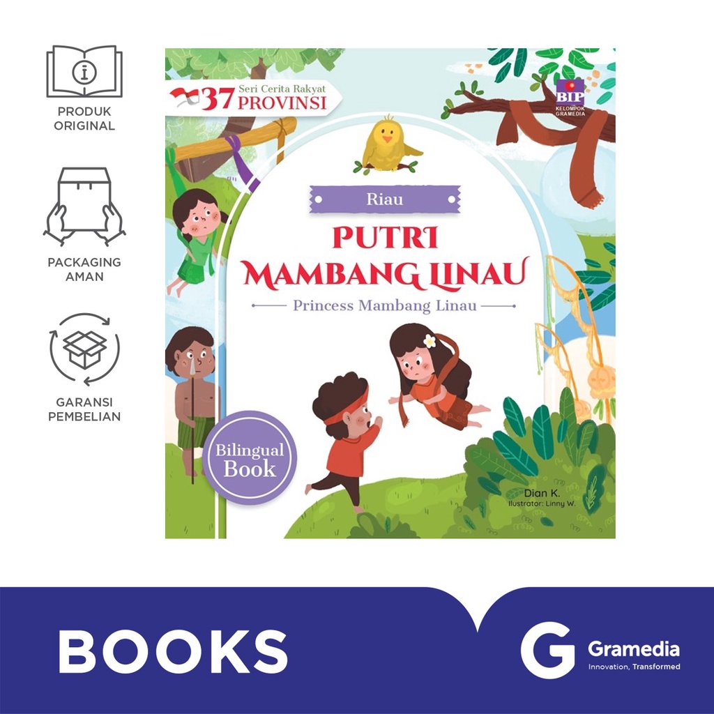 Seri Cerita Rakyat 37 Provinsi Riau - Putri mambang Linau