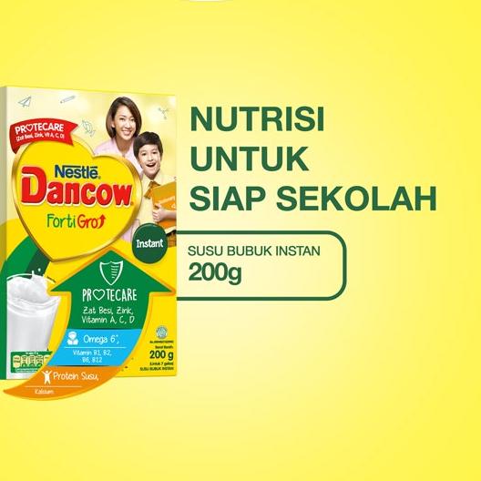 

㍾ DANCOW Fortigro Susu Bubuk Susu Anak Instant 200g ♚