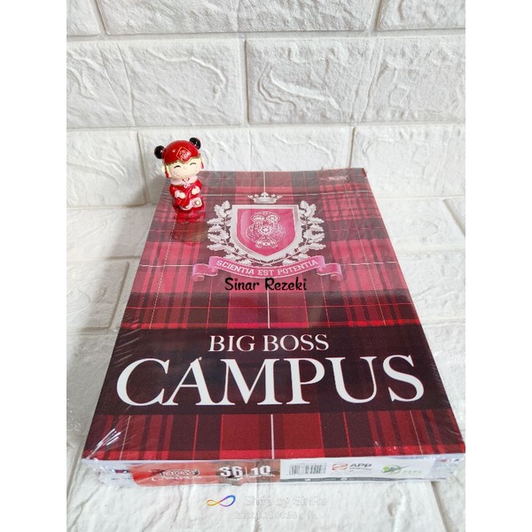 

1 pak = 10 Buku!! Buku bigboss campus/big boss campus/buku big boss/buku tulis bigboss