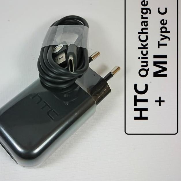 Fast Charger HTC 10 U11 QC3.0 Kabel Type C Tipe C Ori Original 100%