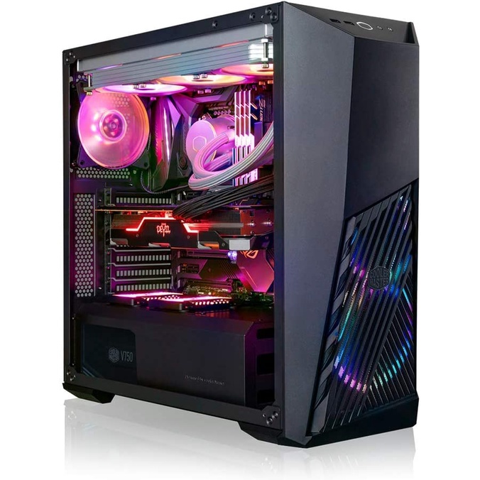 Cooler Master MasterBox K501L ARGB + 3 Fan Casing PC Gaming