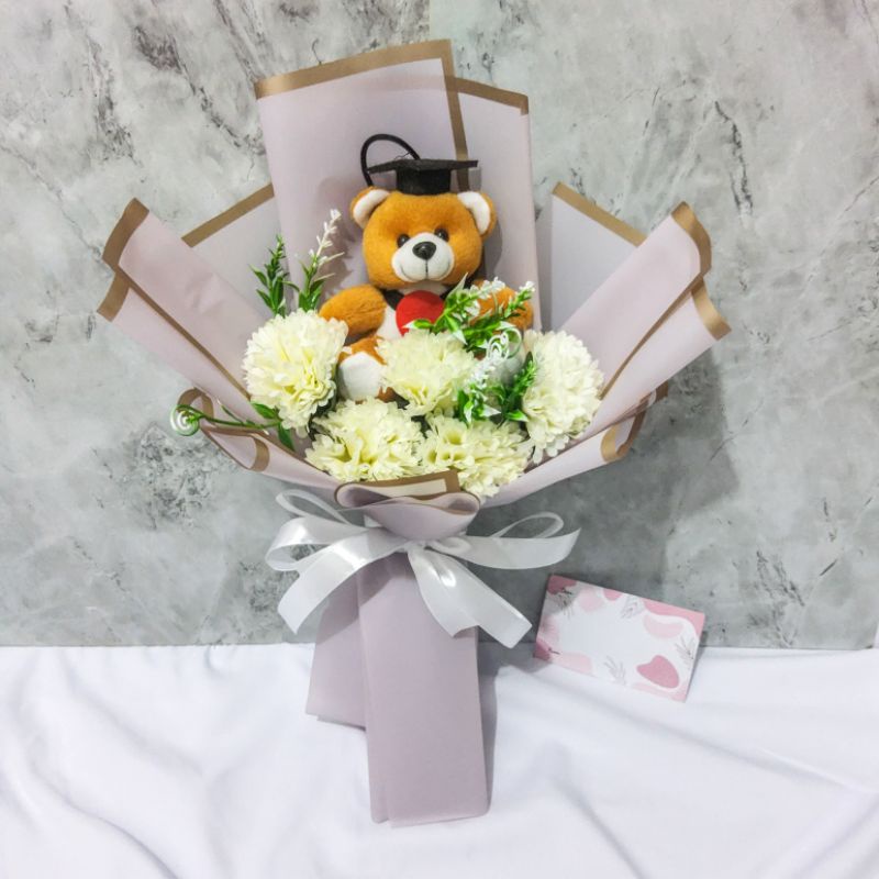 RAINBOW FLORIST Buket Bunga | Buket Bunga Wisuda | Buket Bunga Palsu | Buket | Buket Palsu | Buket Bunga Boneka | Buket Wisuda | Bunga Wisuda