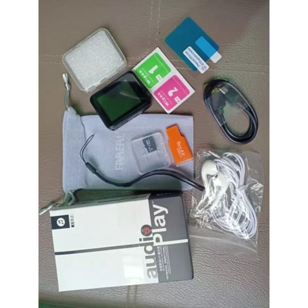 Benjie X1 Layar Sentuh Bluetooth video metal mp3 Player portable FM radio full screen seperti Apple iPod nano Sony Walkman ruizu