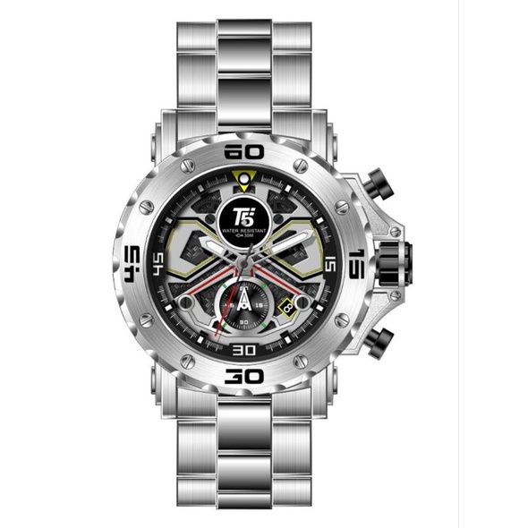 Jam Tangan Pria T5 H 3954 Original Cronograph aktif T5 H3954 Rantai