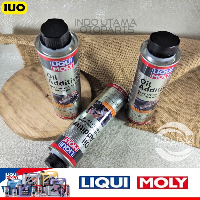 Oil Additive MOS2 Liqui Moly 300ml Adiktif mobil Liquimoly