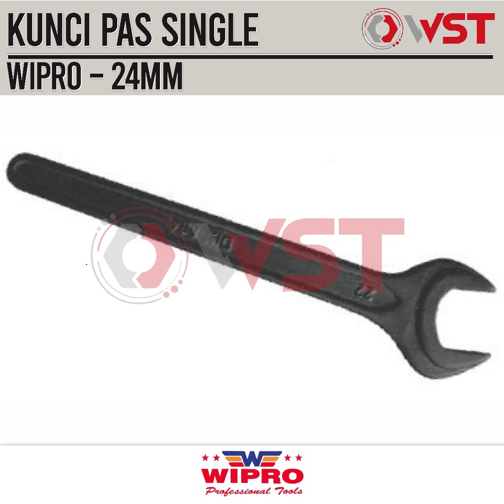 Wipro Kunci Pas Single 24mm / Single Open End Wrench 24 mm