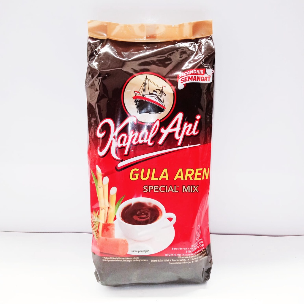 

KAPAL API Kopi Bubuk Gula Aren Special Mix 10 x 23gr