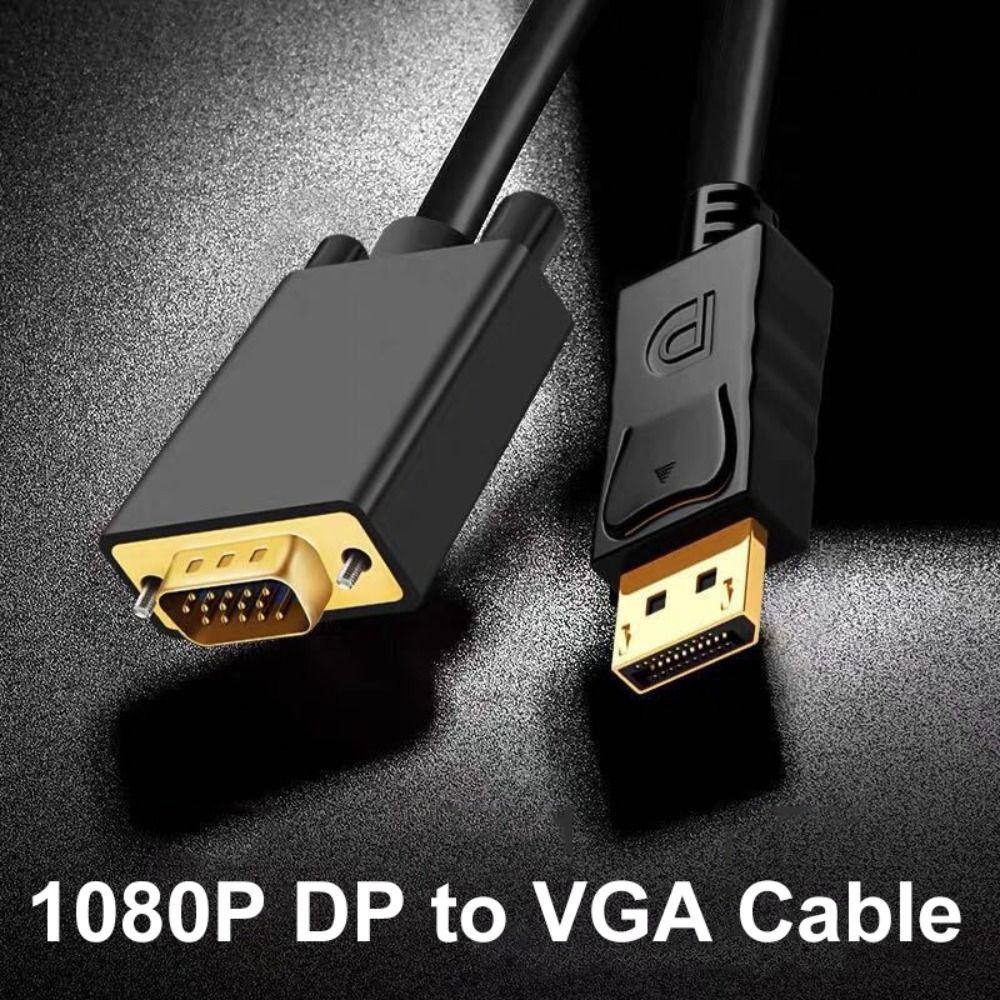 Preva DP to VGA Kabel HDTV 1080P Displayport to VGA Conventer