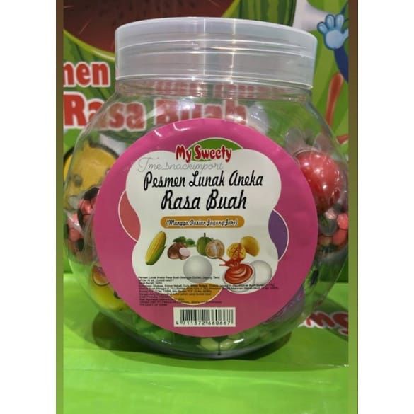 

Permen Lunak/My Sweety/Mix 1-Toples Isi 50pcs-Permen Viral