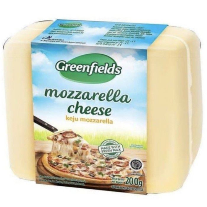 

T0P KEJU MOZARELLA CHEESE GREENFIELDS 200G NICE