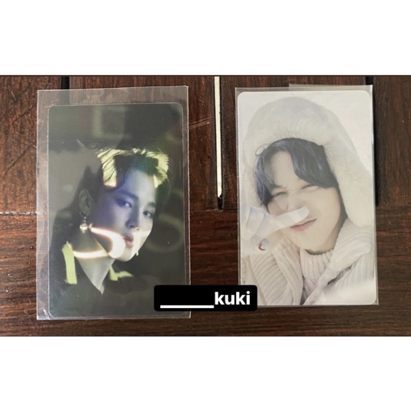 Photocard Jimin BTS Mots On E Hologram
