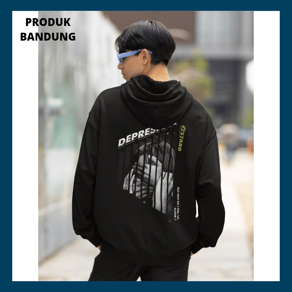 Sweater Hoodie Aesthetic Pria Switer Hodie Oversize Original Premium Hoddie Depresed Jaket Sweter Hn