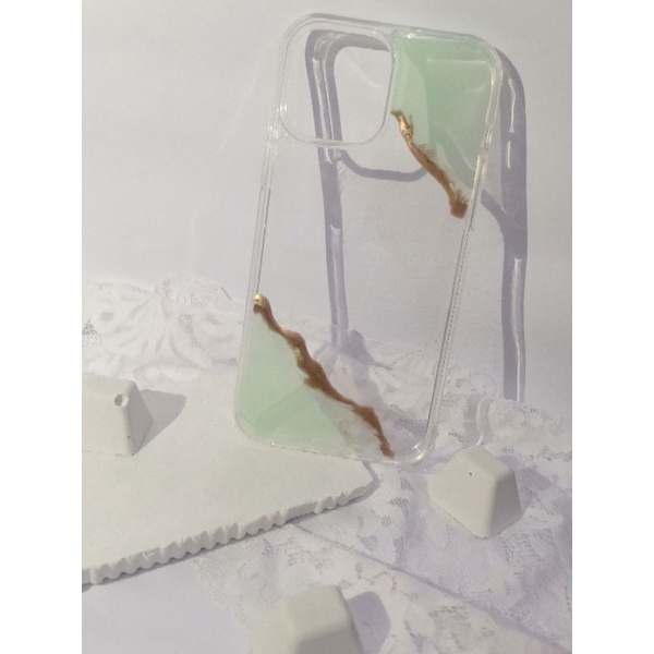 Mint Art Case Resin Aesthetic