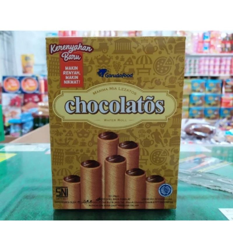 

Chocolatos Wafer Roll 500