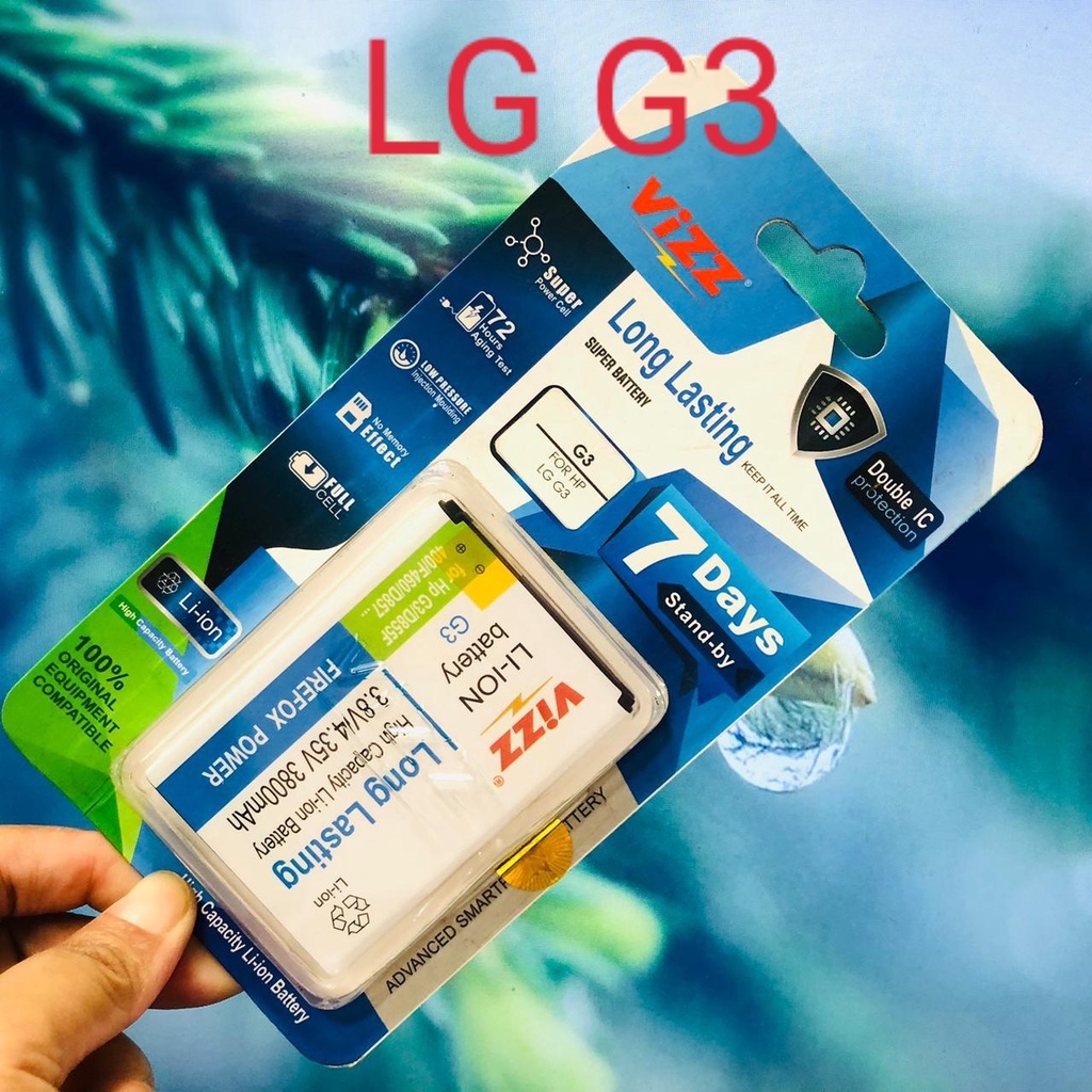 PROMO GROSIR!! BATERAI VIZZ DOBEL POWER LG BL-44JN/ LG BL-44JH/ LG BL-44JR/ LG BL-48TH/ LG G3/ LG BL-53QH