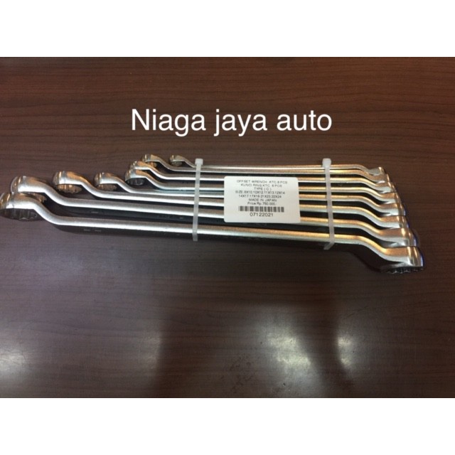 Ring Kunci Ring & Offset Wrench Set 8 Pcs Ktc Type C