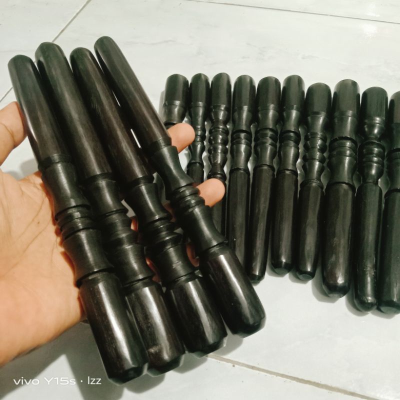 Alat pijat terapi kayu galih kelor hitam
